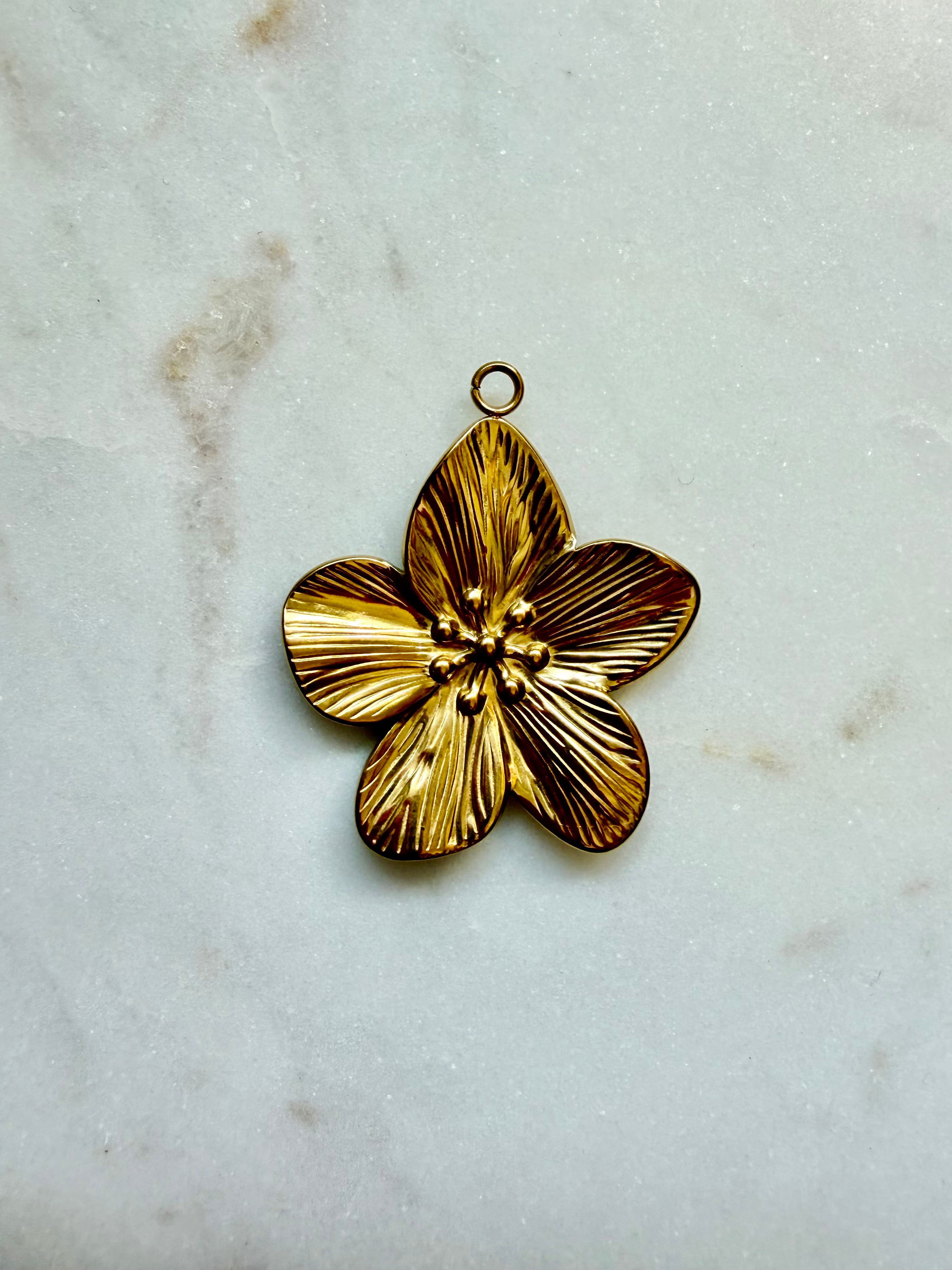 Gold Stainless Steel Pendant