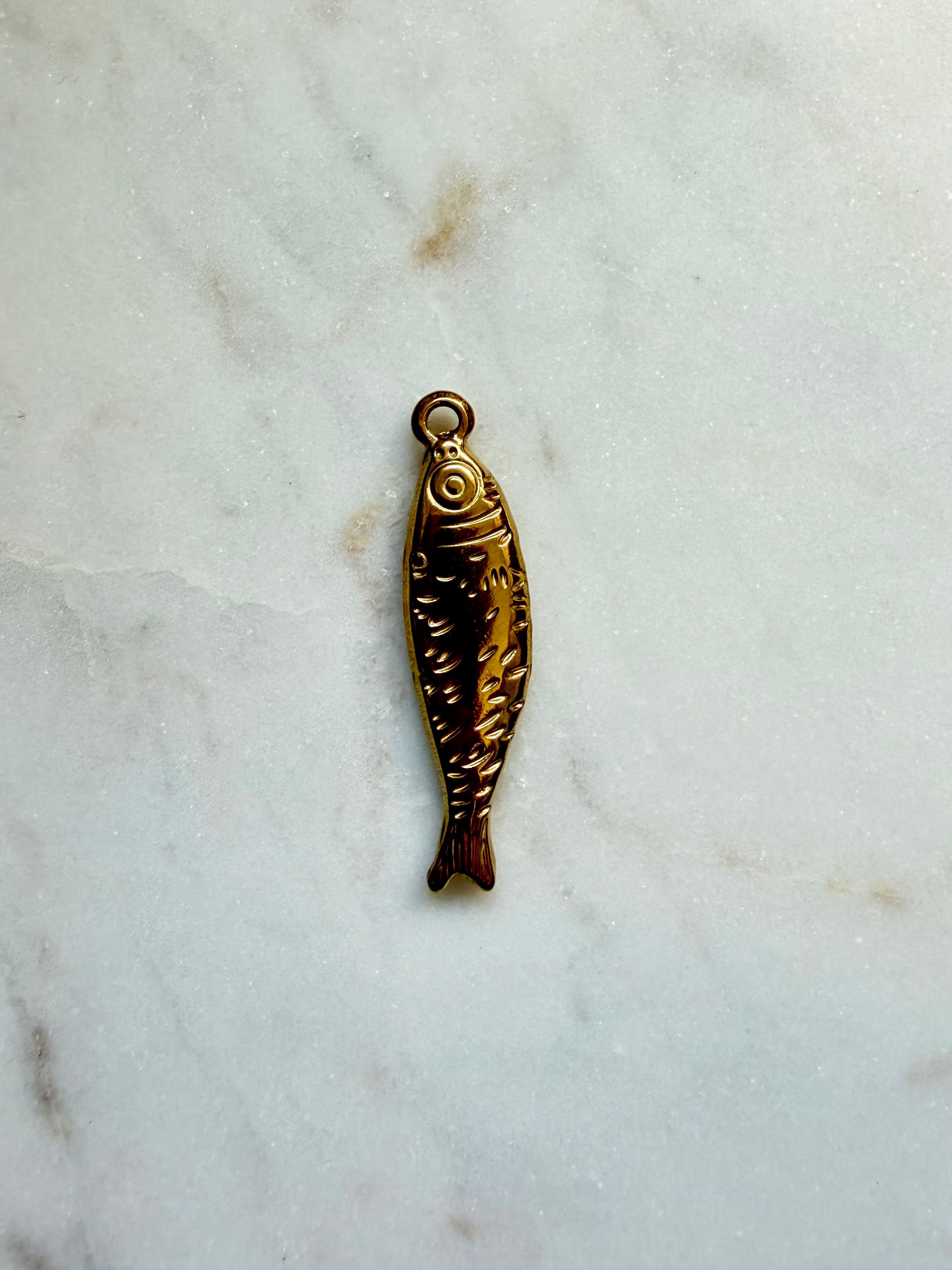 Gold Stainless Steel Pendant