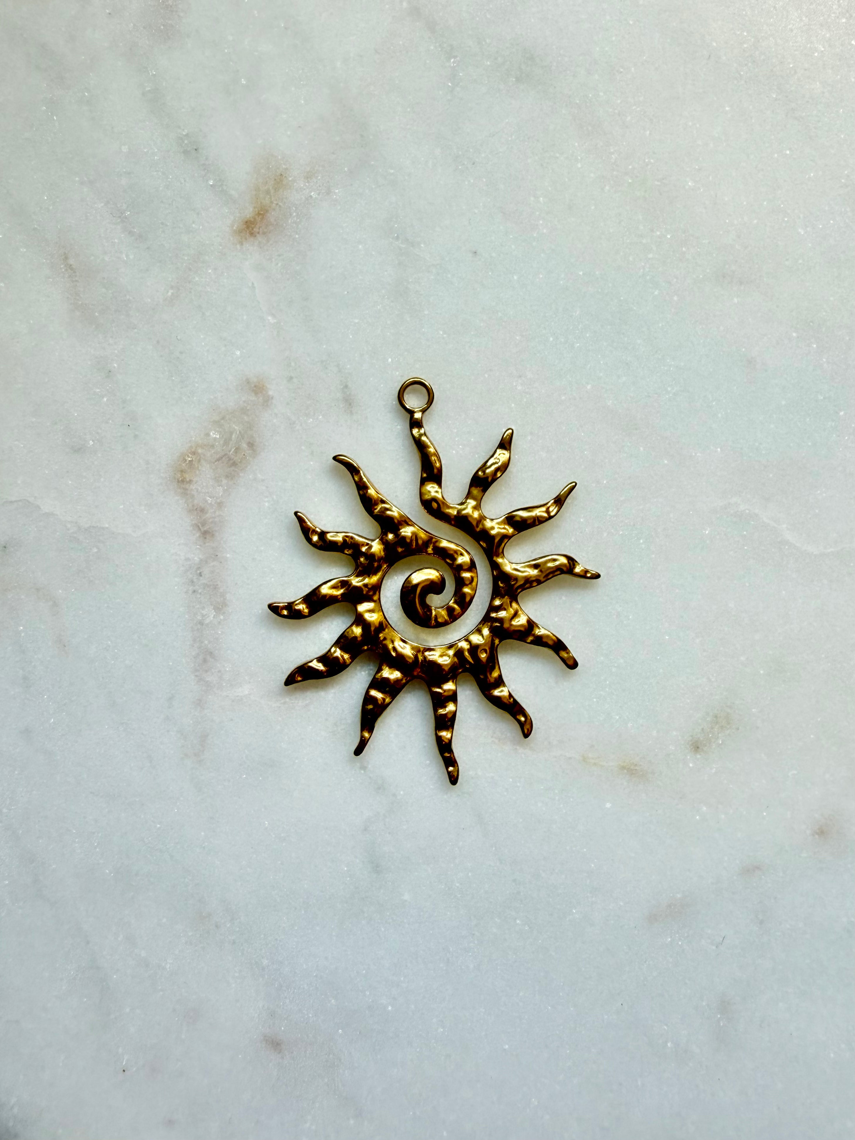 Gold Stainless Steel Pendant